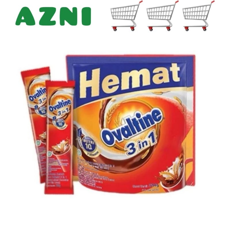 

OVALTINE 3in1 Susu Bubuk Coklat isi 18 stik @33 gr