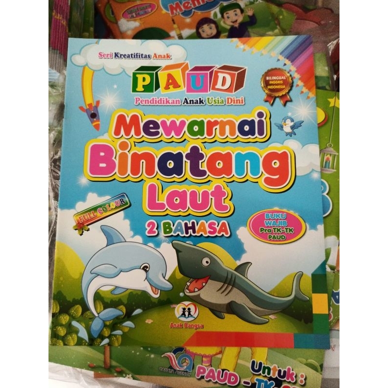 

Paud Mewarnai Binatang Laut