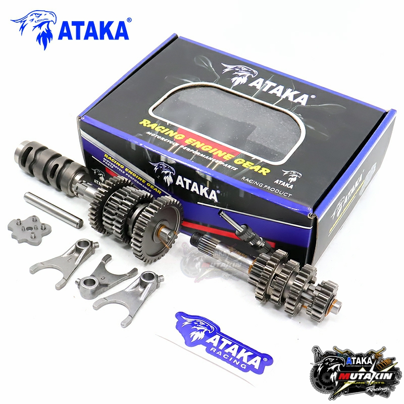 ATAKA GEAR gigi rasio racing gearbox rasio 5 speed KPH honda Supra x 125 karisma