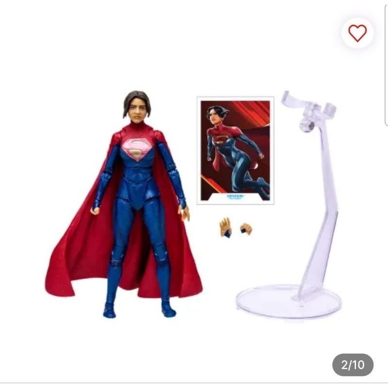 Mcfarlane Toys Action Figure The Flash Movie Supergirl