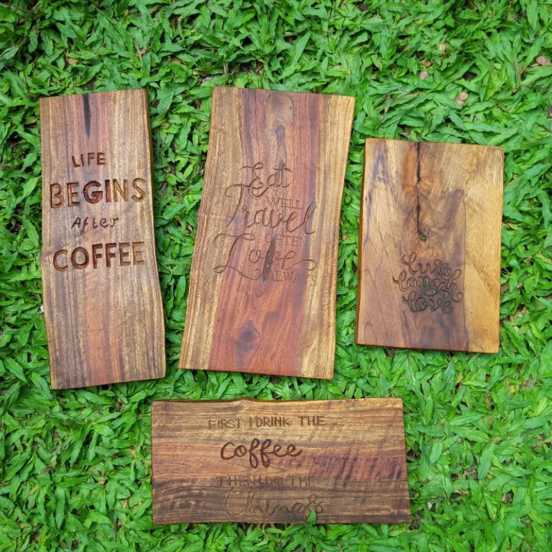 Hiasan Tulisan Kayu Ukir