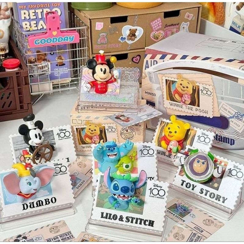 

Blink Box Disney - MINISO Disney Celebration Collection Retro Stamp