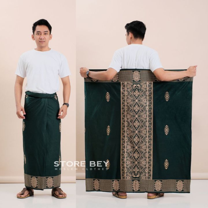SARUNG BATIK PRIA MOTIF WADIMOR PINTU ACEH / GERBANG ACEH (BAYAR DI TEMPAT)