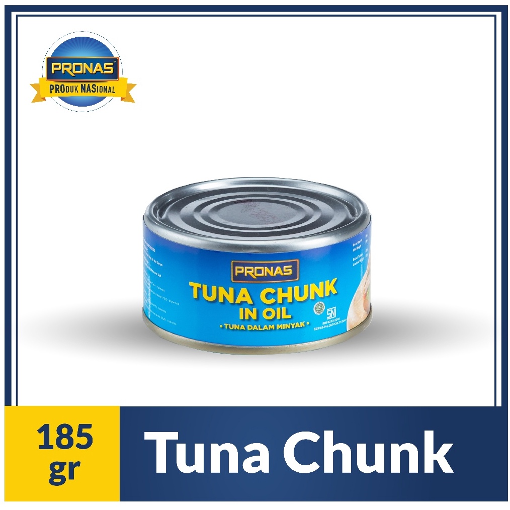 

1212 SALE Pronas Tuna Chunk in Oil 185g gas