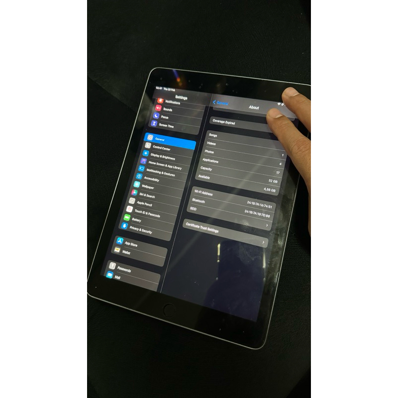 ipad 6 32gb second