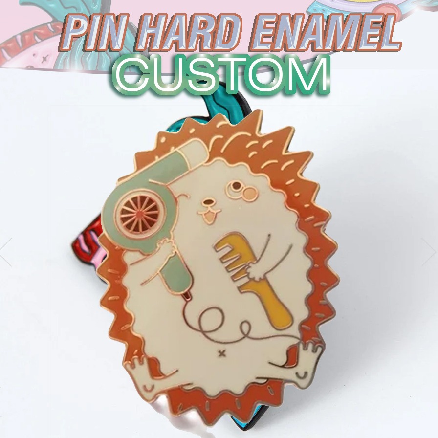 Desain sendiri pin enamel, hard enamel custom. untuk beragam kebutuhan souvenir & pin & aksesoris. S