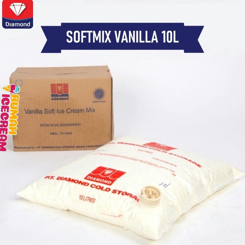 C6369 Soft Mix Ice Cream Diamond 1L