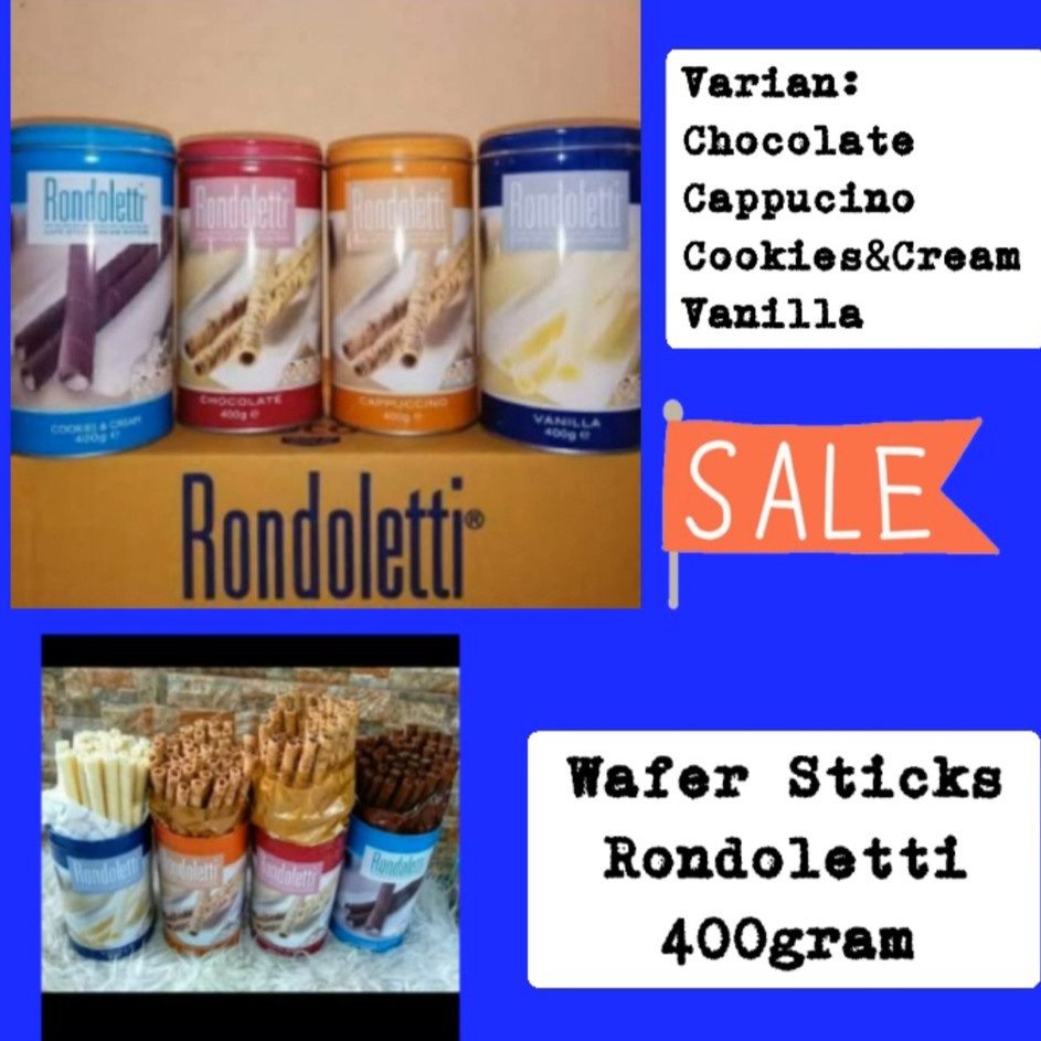 

Free Ongkir Wafer Sticks RONDOLETTI 4gram