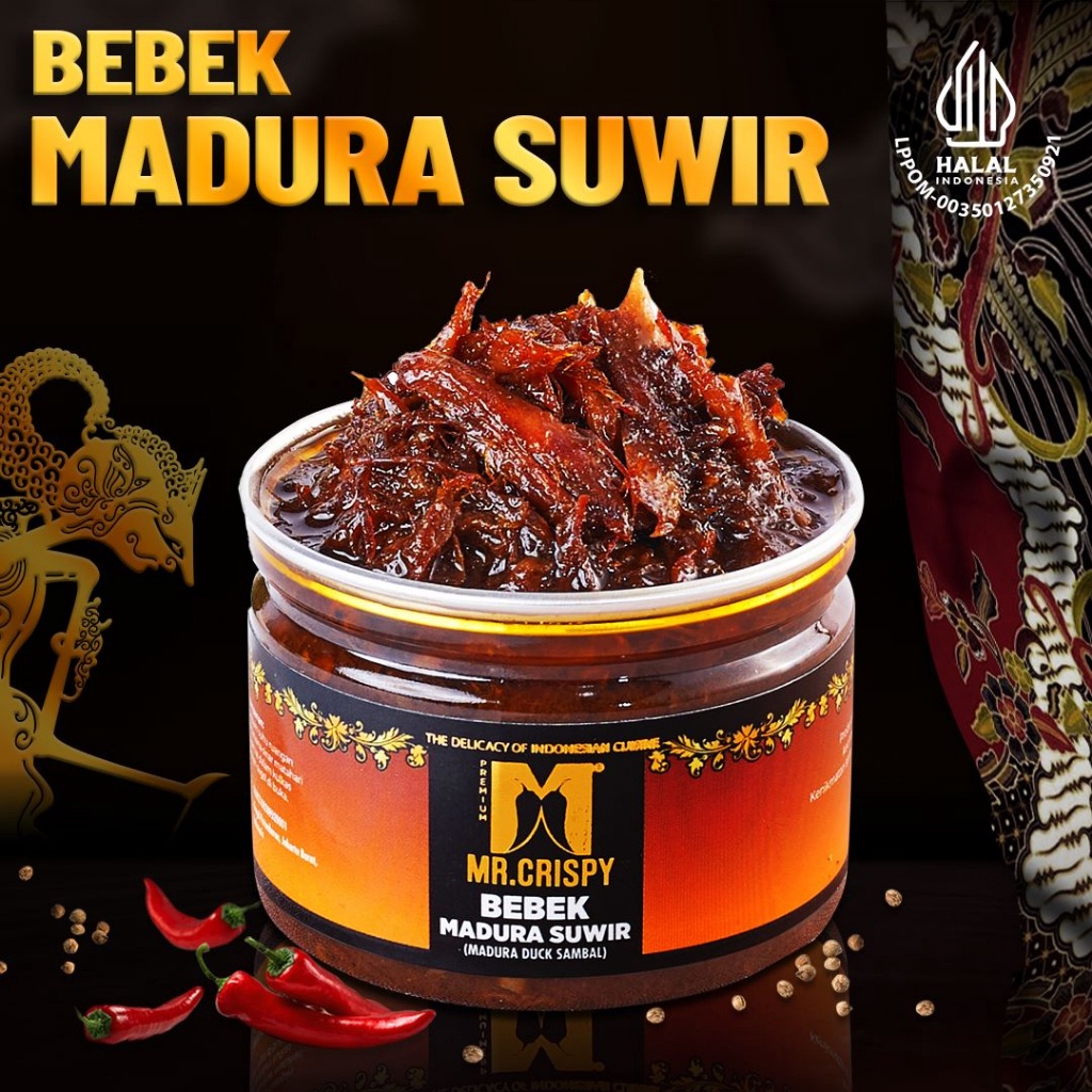 

Stok terbaru Bebek Madura SuwirSambel Bebek MaduraBumbu Ireng Asli Madura MrCrispy gas