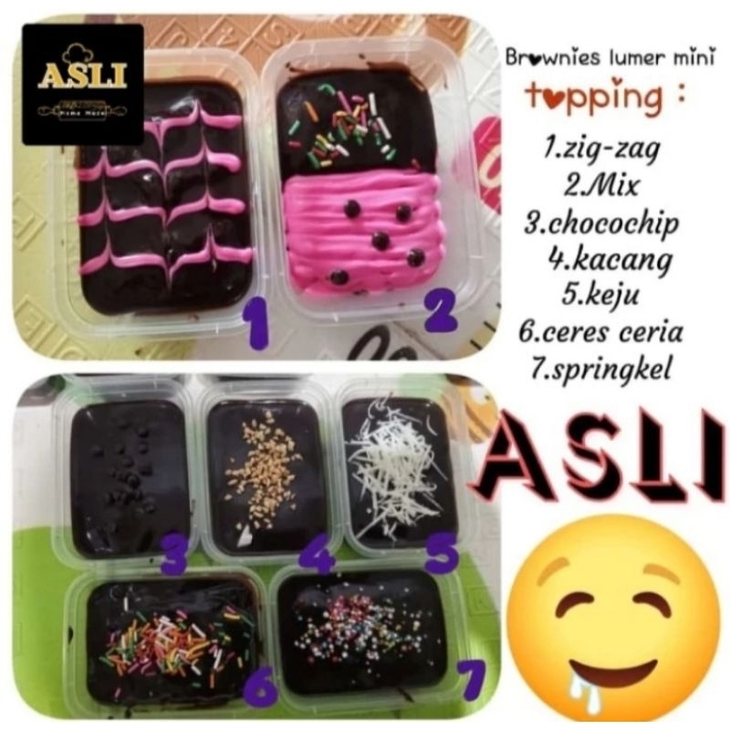 

Brownies lumer kukus mini