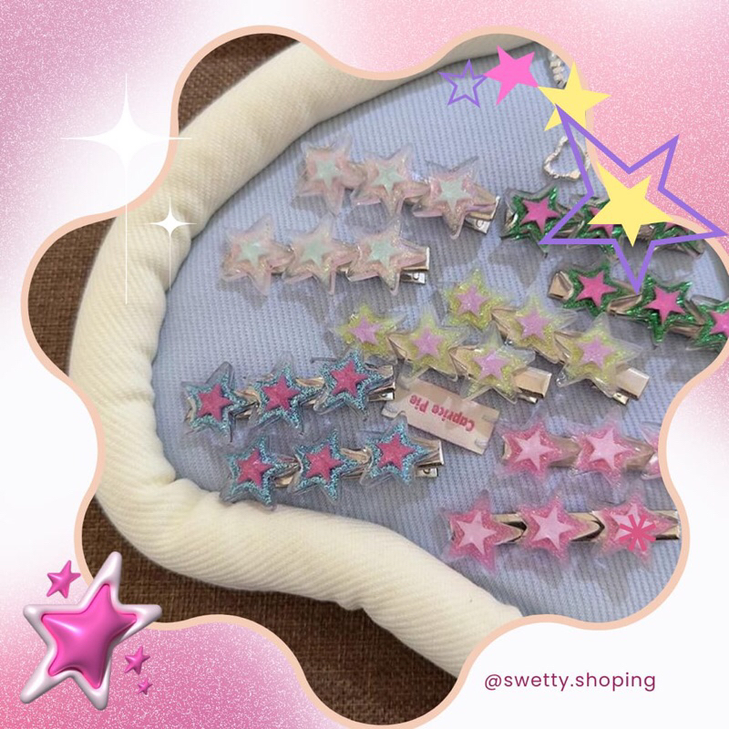 COD jepit rambut Retro korea/hair clip y2k jepit rambut Y2K/manis keren lucu