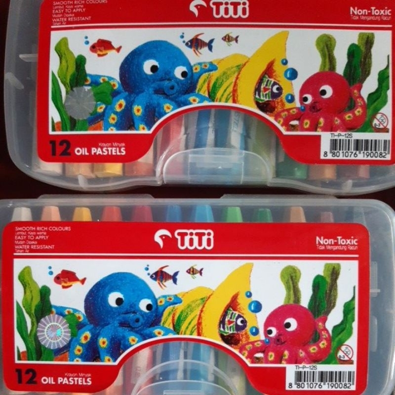 

Titi Crayon 12 Colors, crayon warna untuk anak-anak