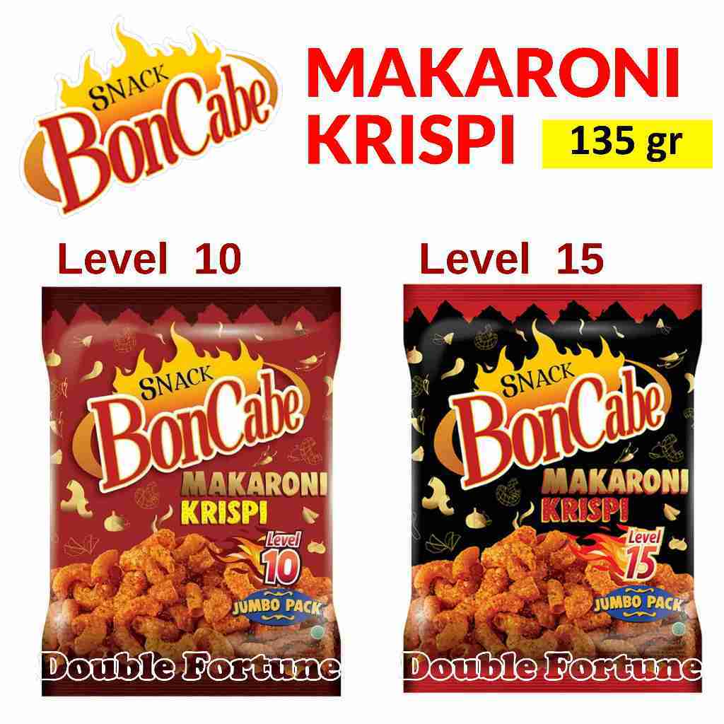 

BON CABE SNACK MAKARONI KRISPI 135gr BONCABE