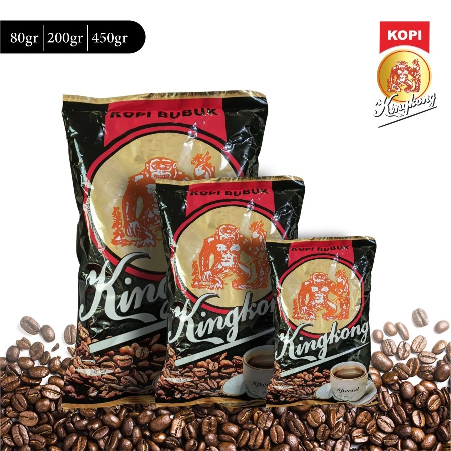 

Kopi Bubuk Special Cap Kingkong Khas Bangka