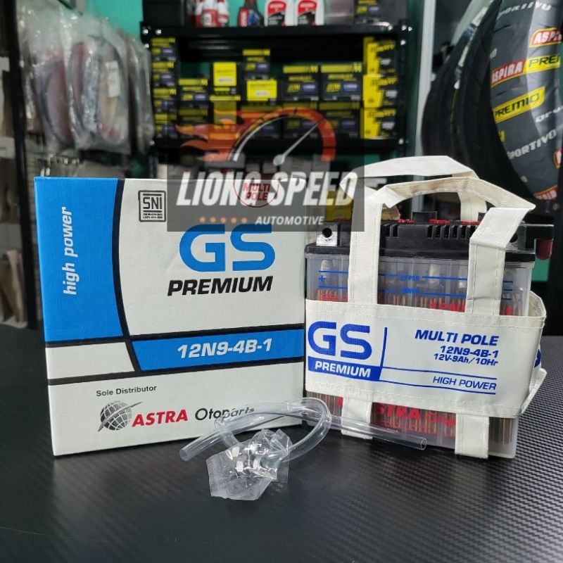 Aki Lampu Kepala Lima Aki 12n9-4b Kepala 5 Original Astra Otoparts