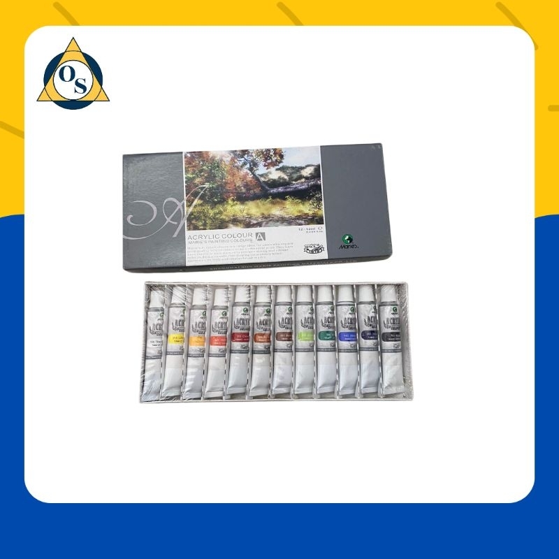 

CAT AKRILIK MARIE'S 12 WARNA