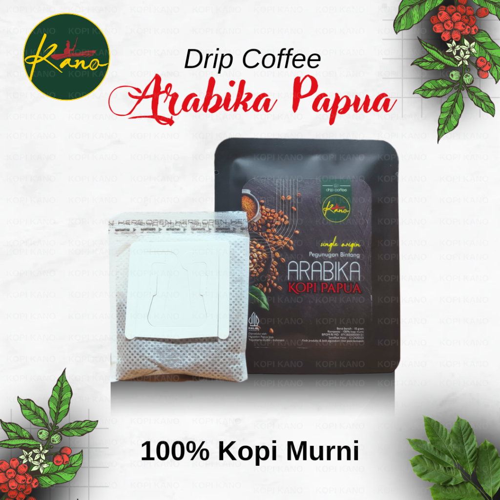 

Drip Bag Coffee Single Origin Arabica Pegunungan Bintang Papua