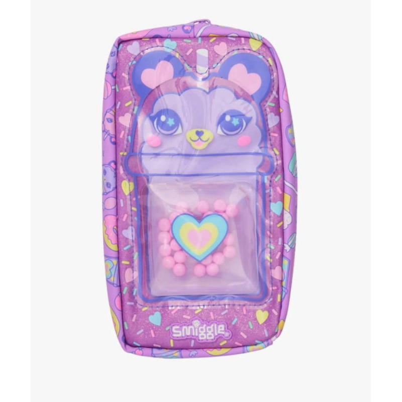 

Smiggle Squishy Play Pencil Case Lilac