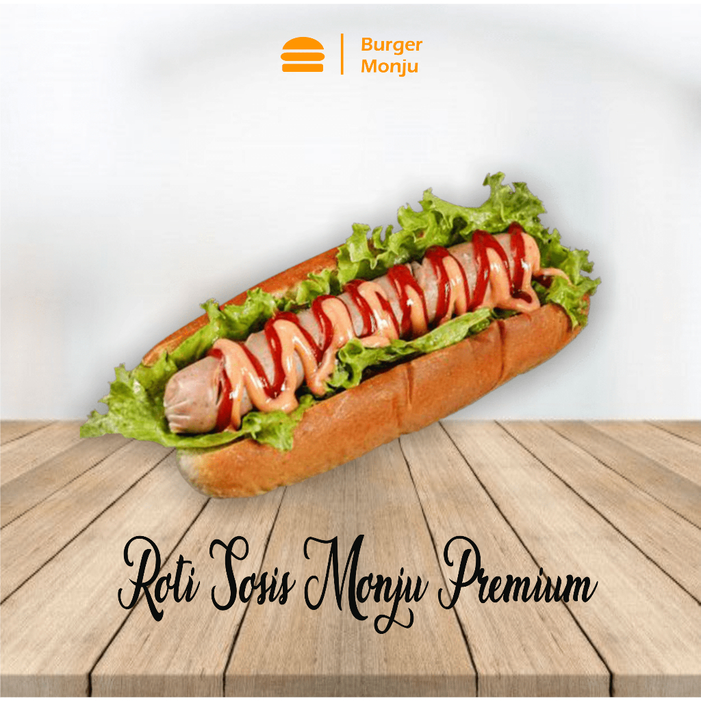 

Roti Sosis / HotDough Monju