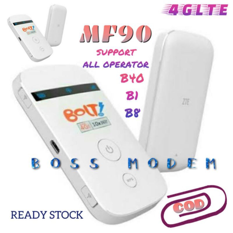 Modem wifi bolt 4g unclock all oprator