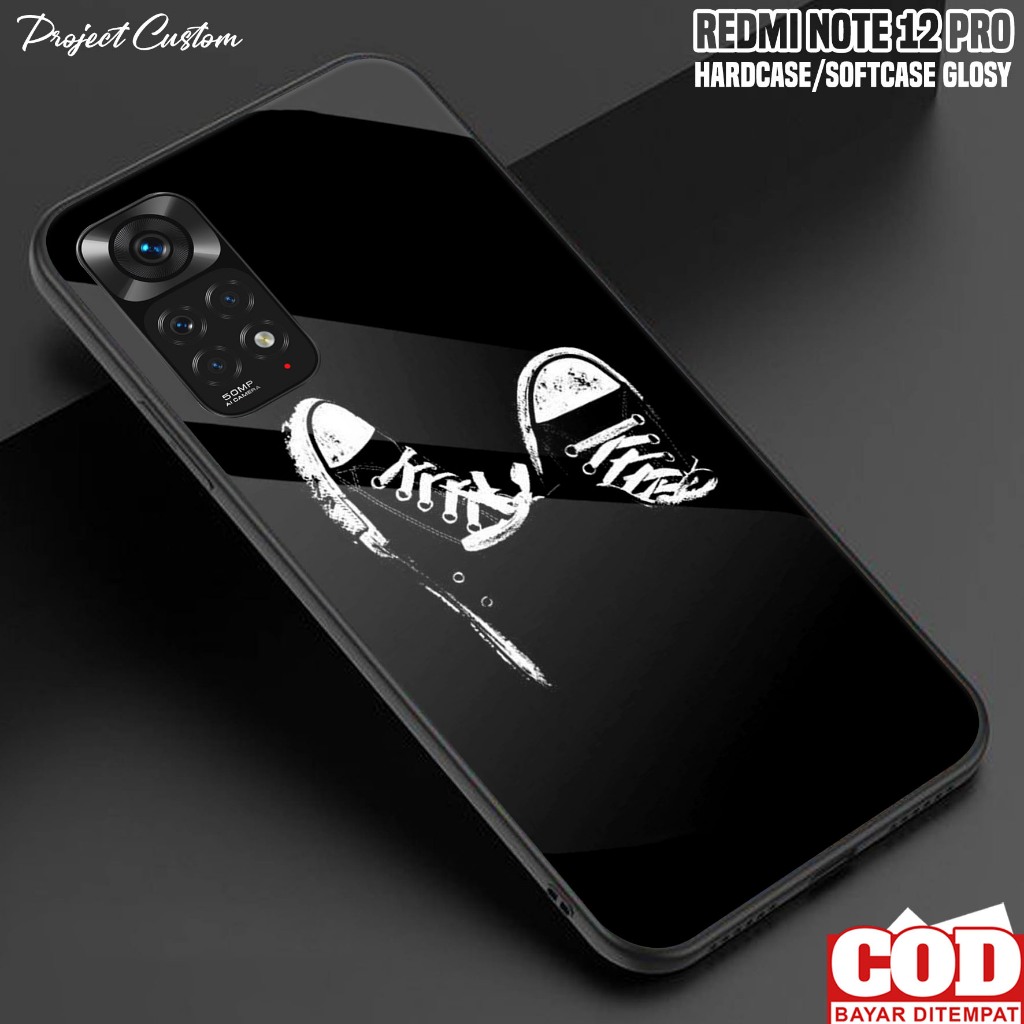 Case Xiomi Redmi Note 12 Pro - Casing Xiomi Redmi Note 12 Pro [ BLCK ] - Cover Hp - Kesing Hp Terbar