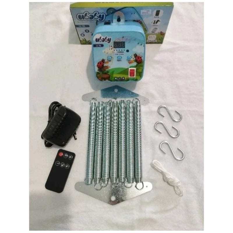Ayunan listrik. Mesin ayunan bayi elektrik otomatis WJ BABY UBABY