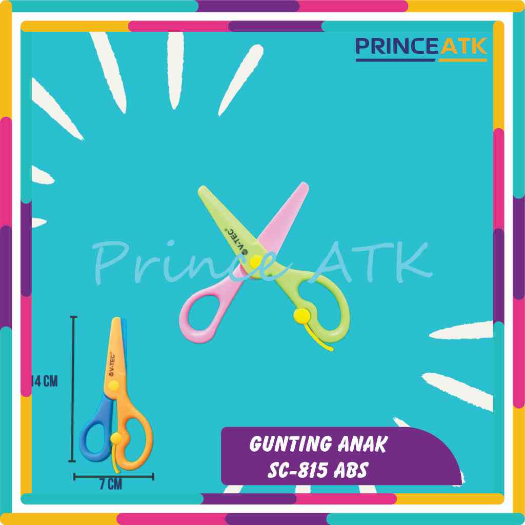 

V-TEC GUNTING ANAK PLASTIK SC815ABS