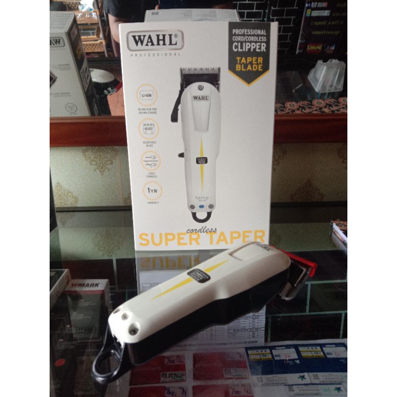 Clipper Wahl Super taper Cordless