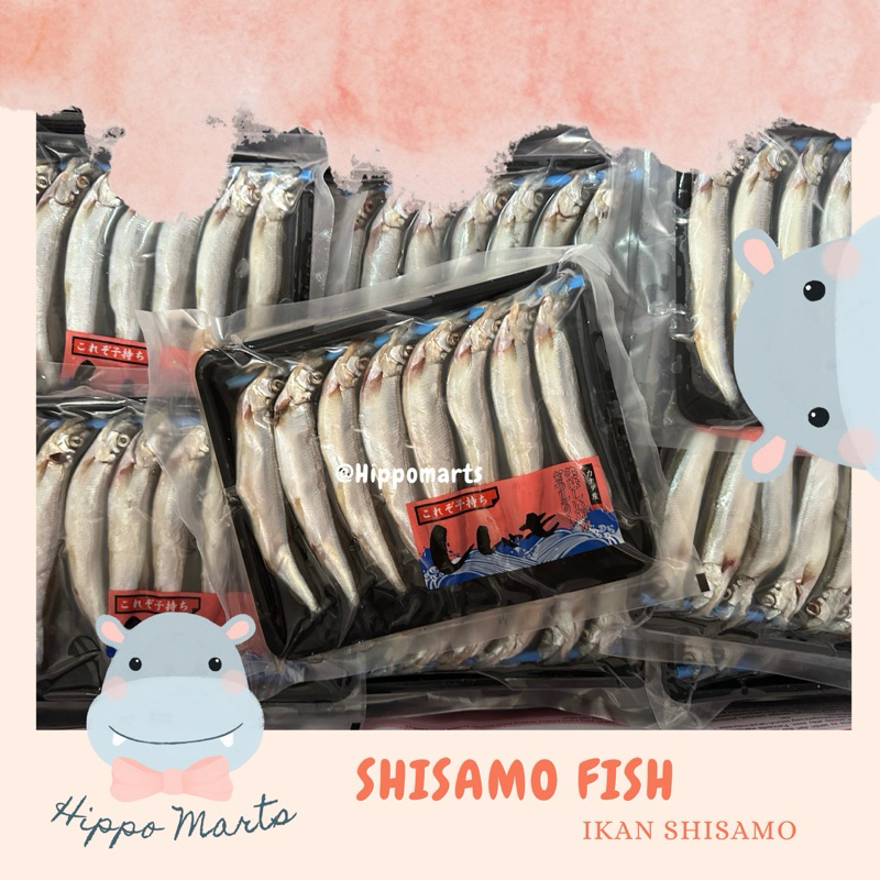 

Shisamo Fish / Ikan Sishamo / ikan Capelin Import Premium Quality dari Canada / Japan Food