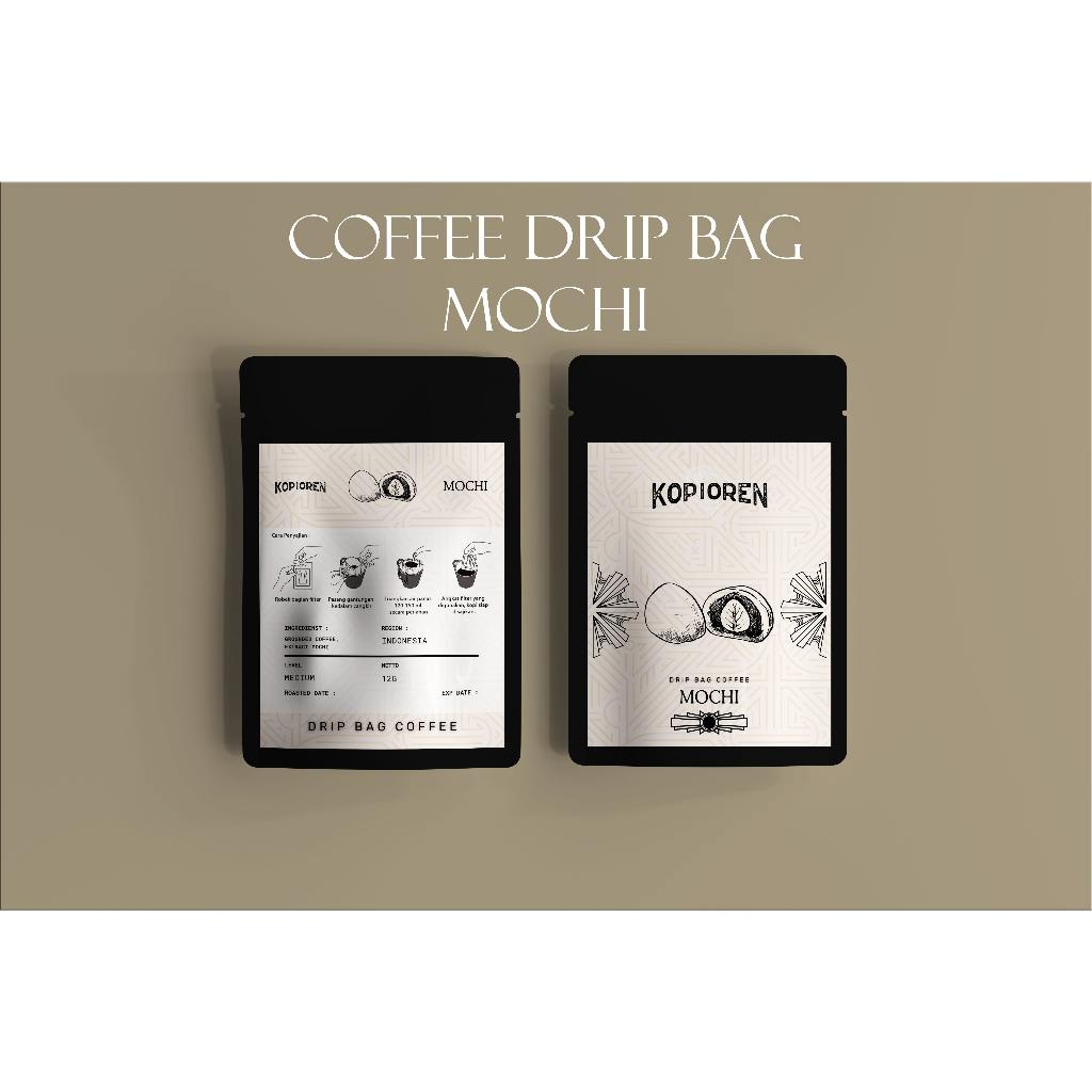 

Flavored Coffees Bags of Mochi by Kopioren