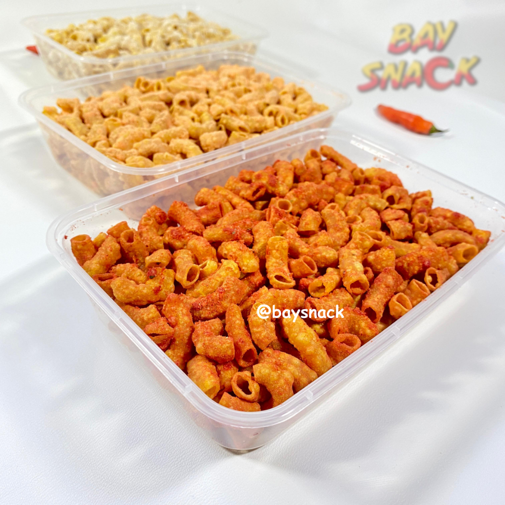 

Baysnack Makaroni Goreng Box 500ml FULL Pedas