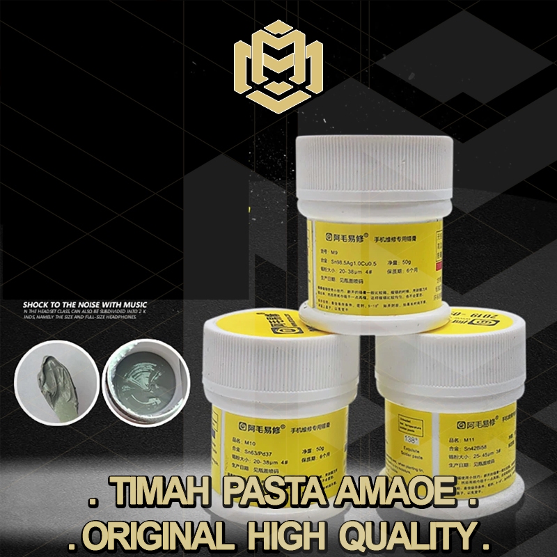 Timah Pasta Amaoe M11 Low Temperature 138 / Timah Pasta Amaoe M13 Medium 190