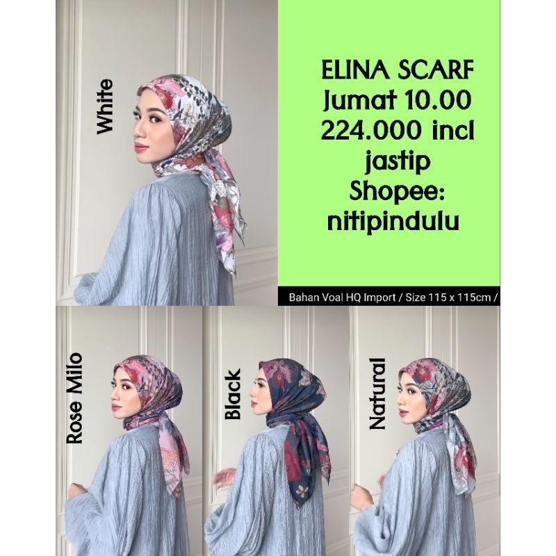 ELINA SCARF by GONEGANI