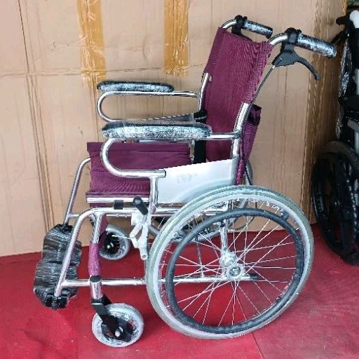 kursi roda alumunium bekas,siap pakai