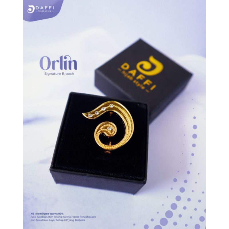 ORLIN & LUXE Signature Brooch