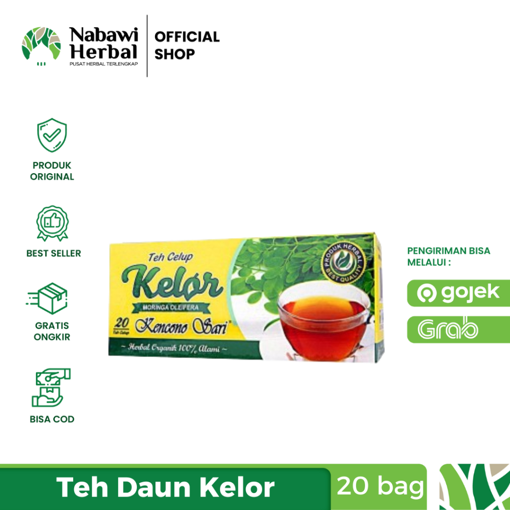 

Teh Celup Daun Kelor Kencono Sari - Pelindung Fungsi Hati