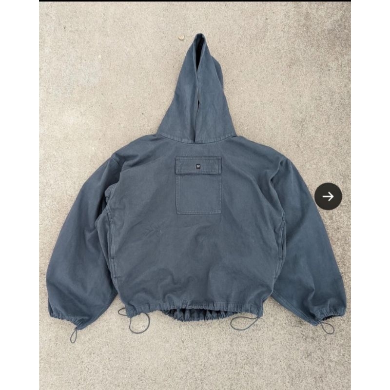 Y*zY G*P SATEEN ANORAK Black & Green