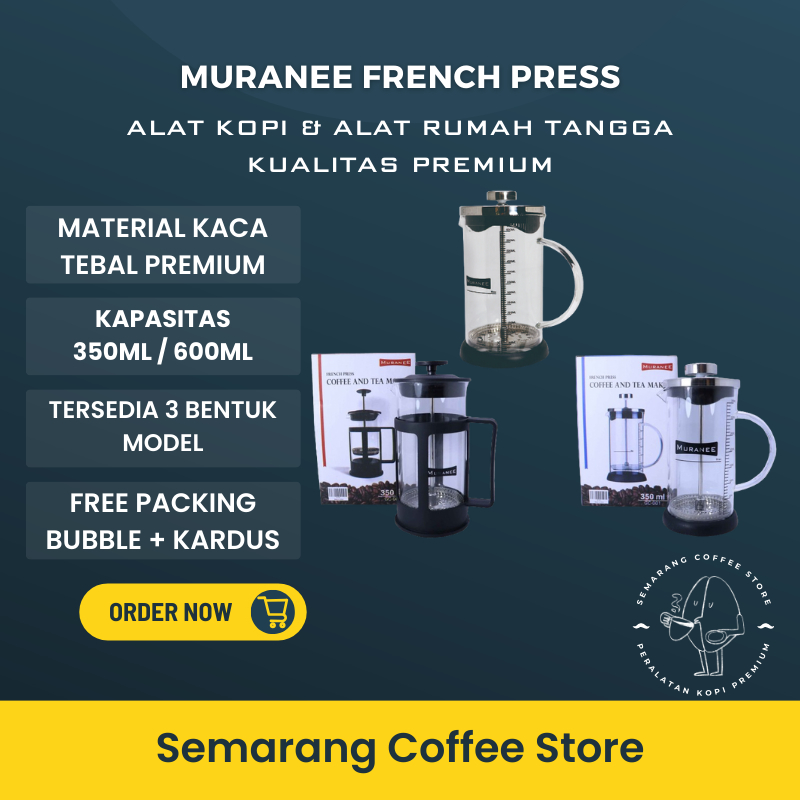French Press Muranee Coffee Press Coffee Maker Pot