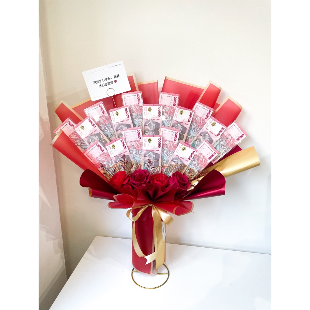 Money Bouquet Besar | Buket Uang | Buket Bunga Uang | Bucket Uang Murah