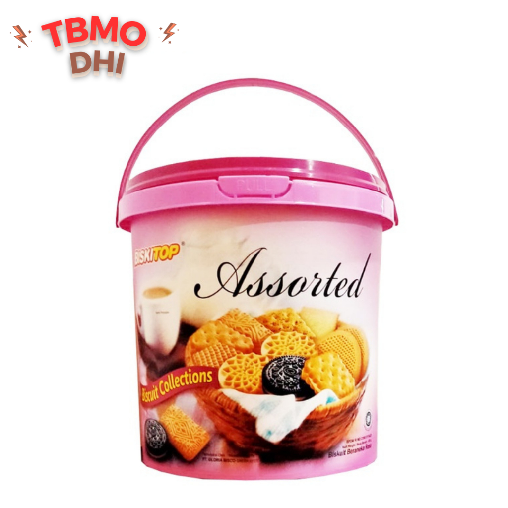 

BISKUIT LEBARAN / BISKITOP ASSORTED PINK 400GR