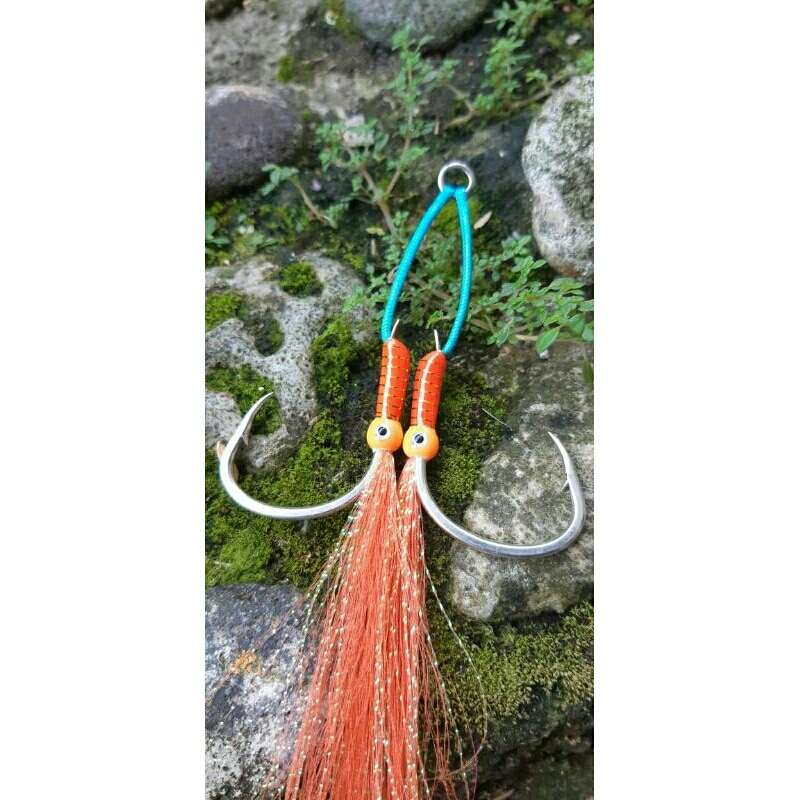 Assist Hook Pike Size 4/0 Full GID Ideal Jig 150gr-200gr