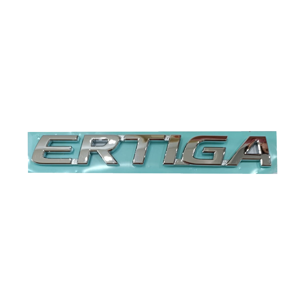 Emblem Mobil Tulisan ERTIGA bagasi Suzuki Ertiga Chrome Original