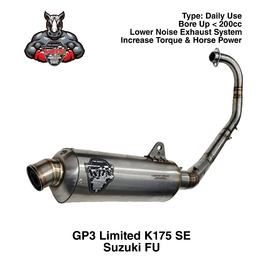 Knalpot WRX GP3 Limited K175 SE FU