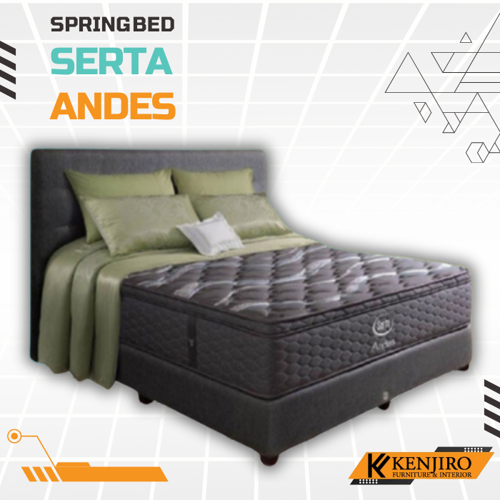 Kasur Springbed Serta Andes Cool Fiber
