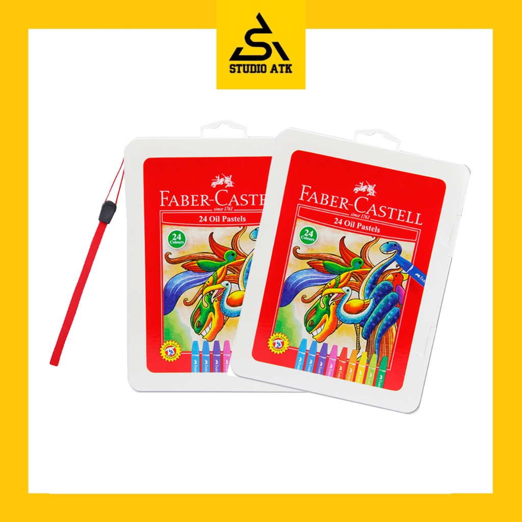 

Crayon Faber Castell Oil Pastel Hexagonal 24 Warna