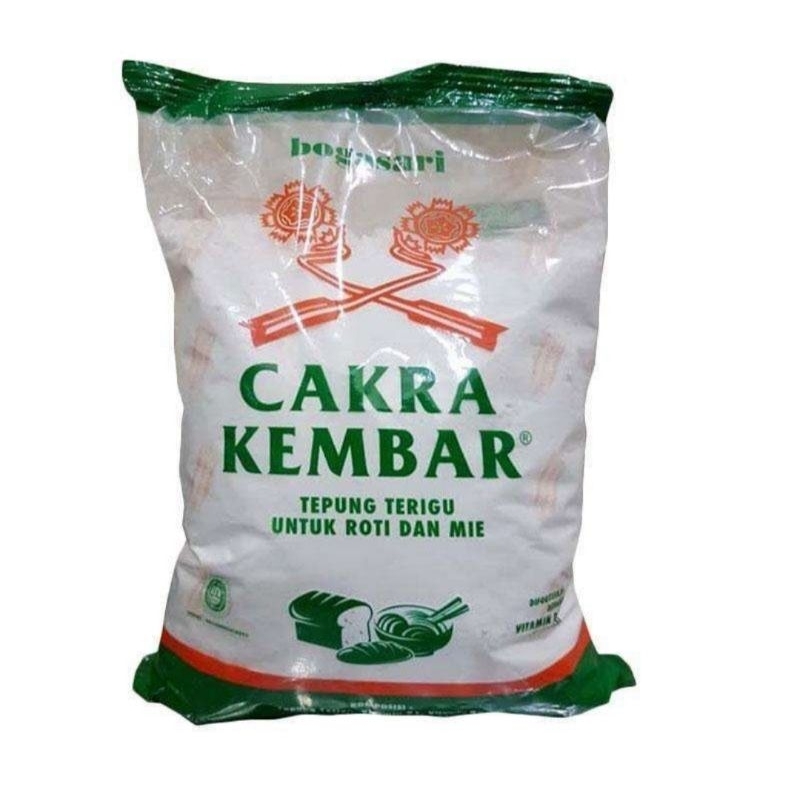 

TEPUNG TERIGU CAKRA KEMBAR EKONOMIS 1 KG