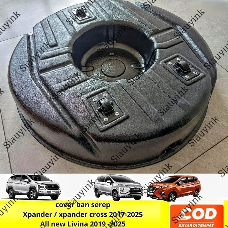 cover ban serep Xpander Livina Xpander Cross 2017 2019 2020 2025 hitam