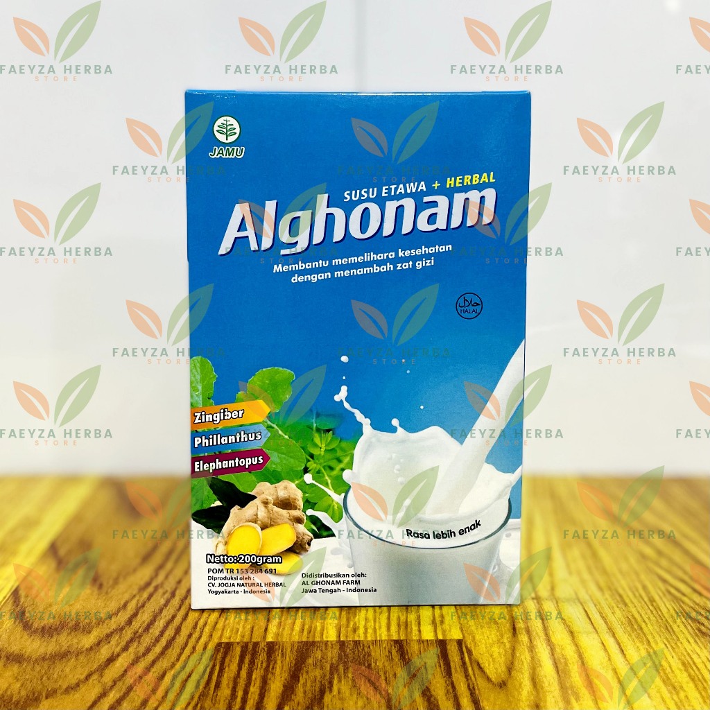 

Al Ghonam Susu Kambing Etawa + Herbal 200gr Original