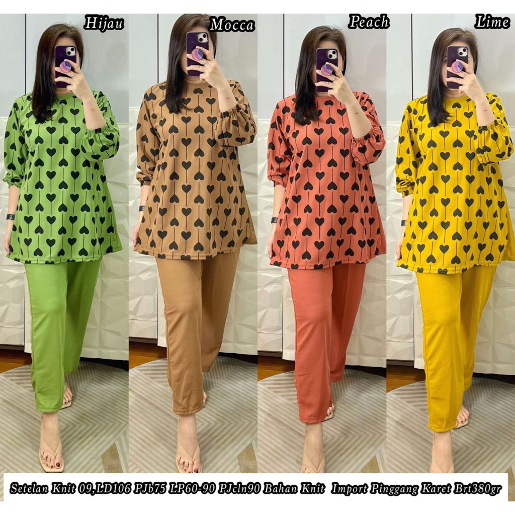 SETELAN KNIT 09 KNIT IMPORT