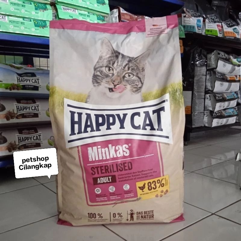 HAPPY CAT MINKAS STERILISED 10 KG 10 KG / CAT FOOD